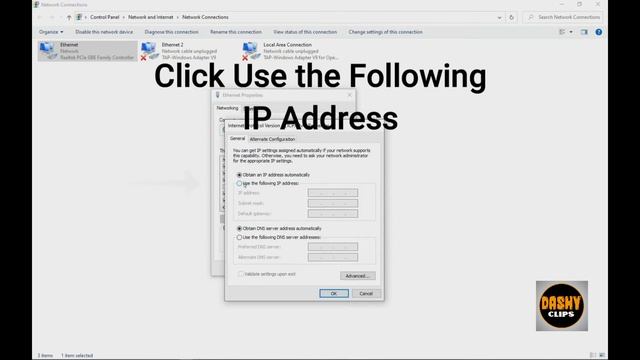 How to Set IP Address on your Computer in Windows 10 смотреть онлайн