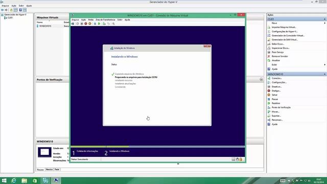 Windows 8.1 - Criando máquina virtual e instalando o Windows 10 смотреть онлайн