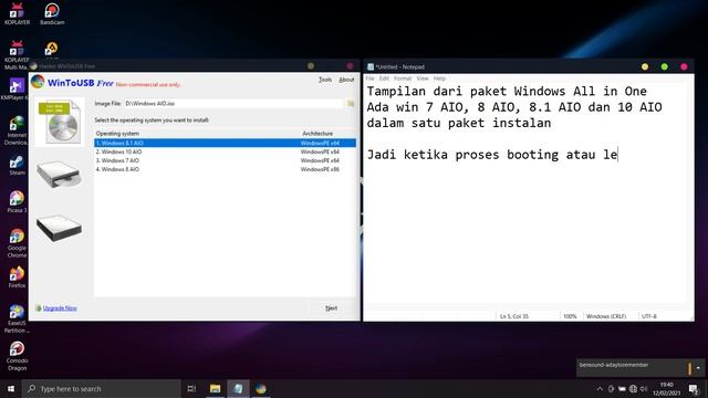 Tampilan Booting Windows AIO (7,8,8.1 dan 10) dalam satu Flashdisk смотреть онлайн