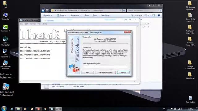 برنامج اصلاح مشاكل نظام الويندوز WinTools net Professional v17.9.1 serial key بالتفعيل القانوني смотреть онлайн