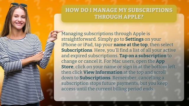 How do I manage my subscriptions through Apple? смотреть онлайн