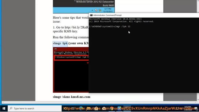 How to Fix Windows Server not activated? смотреть онлайн