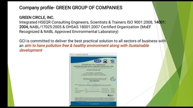 ISO 14001(Environment Management) ppt смотреть онлайн
