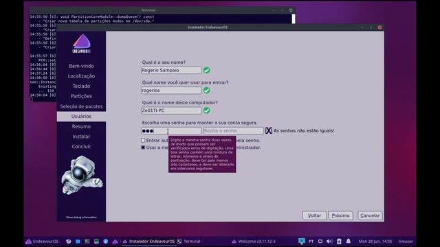 ENDEVAOUROS 2021 4 UM ARCH LINUX FÁCIL DE INSTALAR смотреть онлайн