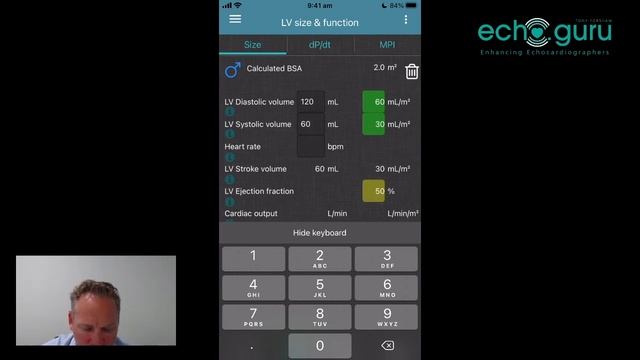 BSE EchoCalc iOS App walkthrough смотреть онлайн