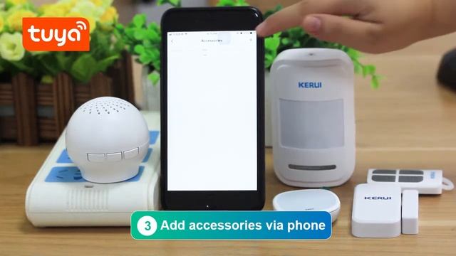 [TuyaSmart IoT] KERUI New Product WM5221 Tuya Smart WIFI Home Security Alarm System WIFI DoorBell смотреть онлайн