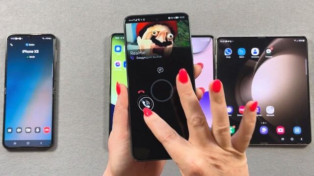 Huawei N90 + Z Flip 4 + OnePLUS Nord + Samsung А53 + Z Fold 5 Viber, Botim, FM, Snapchat, Threema смотреть онлайн