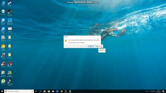 How to change a text document to .bat or .vbs смотреть онлайн