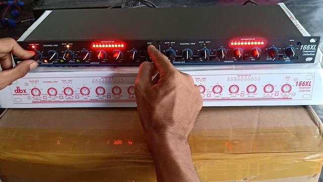 TUTORIAL Compressor Limiter Dbx 166XL
