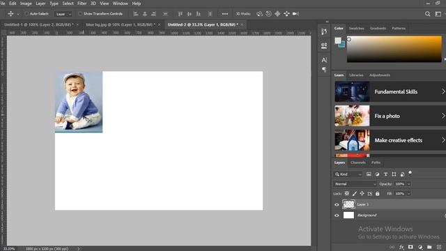 Adobe Creative Cloud| Class15| How to Create Passport size image in Adobe Photoshop смотреть онлайн