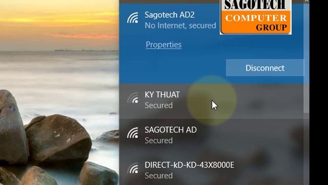 Sửa lỗi Wifi bị chấm than không vào Internet trên Windows 10 - Sagotech.vn - 1900 63 67 84 смотреть онлайн