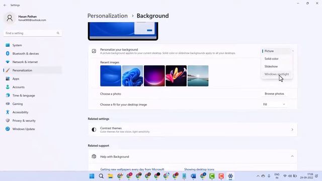 How to Change the Desktop Background in Windows 11 [2022] смотреть онлайн