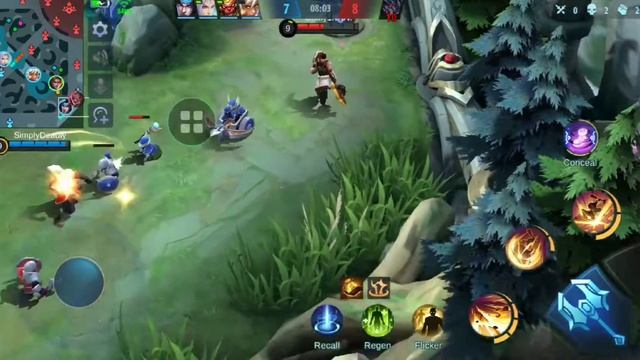 Tigreal Gameplay | Tigreal exe |Mobile Legends смотреть онлайн