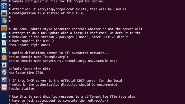 installation serveur dhcp sous Linux (Ubuntu Server) смотреть онлайн