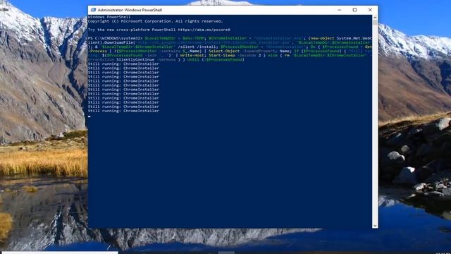 How to Install Google Chrome Using Windows PowerShell - Cool Tip [Tutorial] смотреть онлайн