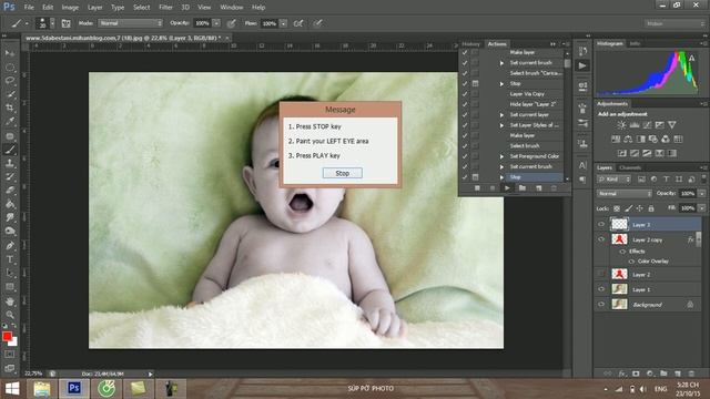 [TUT] Hướng dẫn sử dụng Action tạo ảnh Zombie bằng Photoshop смотреть онлайн