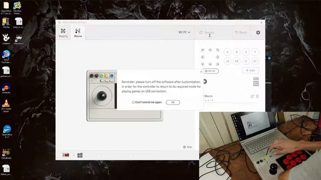 8bitdo Arcade Stick Ultimate Software: Programing the Macro Buttons смотреть онлайн