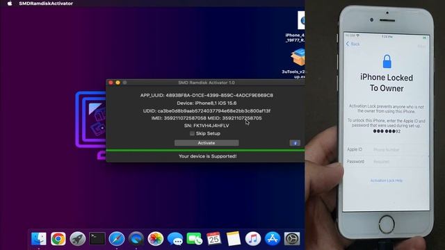 (2022)NEW iCloud Bypass iOS 16/15 Sim/Signal/Network Smd Ramdisk Activator Checkra1n Jailbreak iOS1 смотреть онлайн