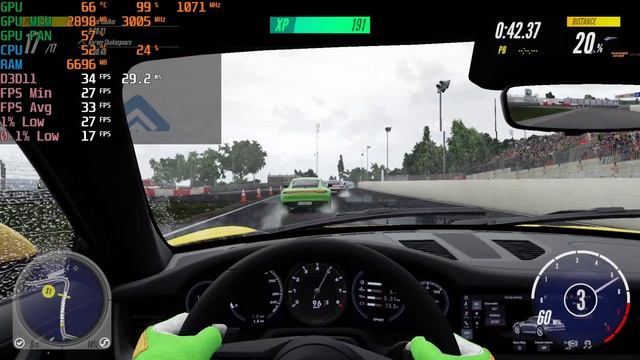 Project CARS 3 0.1.0.0 Ultra Ryzen 3600 GTX 780 W7 ss=off,w=rain,time=afternoon,opcar=16 смотреть онлайн
