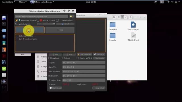 Window Fake Update Attack смотреть онлайн