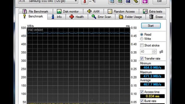 Samsung 840 120GB Solid State Drive Benchmark Review смотреть онлайн