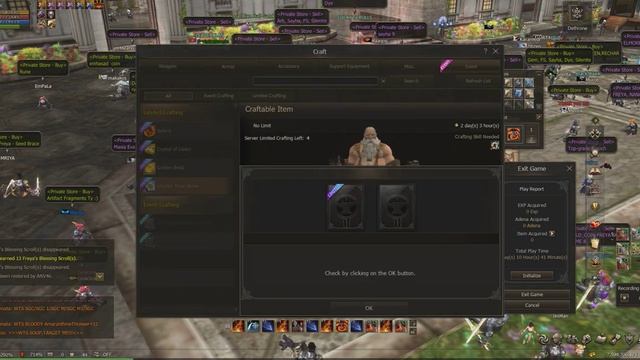 L2 LINEAGE 2 NAIA WILL FREYA SPECIAL CRAFT GIVE ME GREATER RUNES? CZAJADK смотреть онлайн