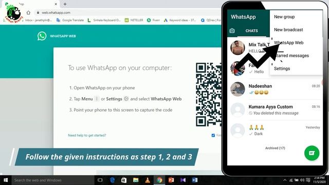 How to setup WhatsApp on PC and laptops | Sinhala смотреть онлайн