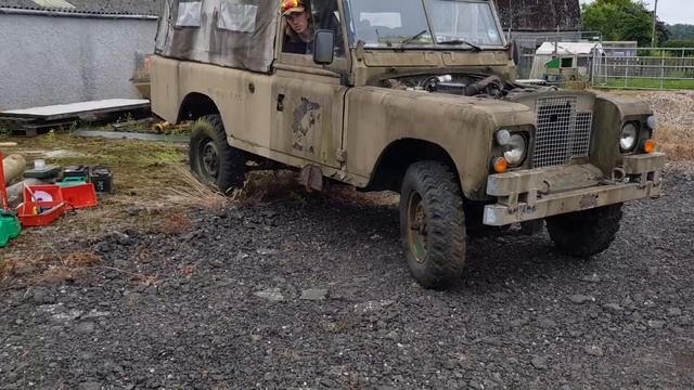 Land Rover Series 3 2.5 petrol first drive смотреть онлайн