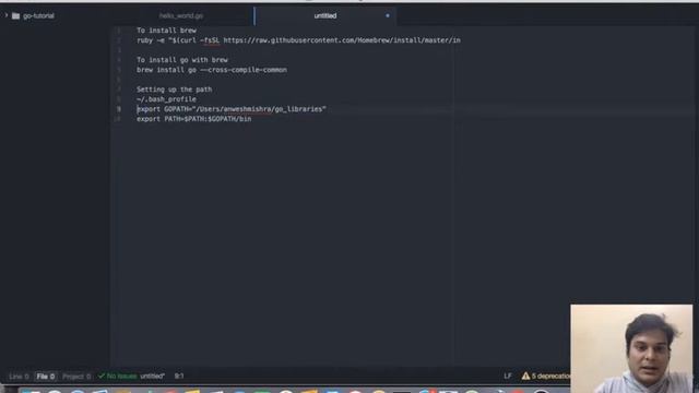 Let's Go: The Go programming series part-2(Installing go) смотреть онлайн