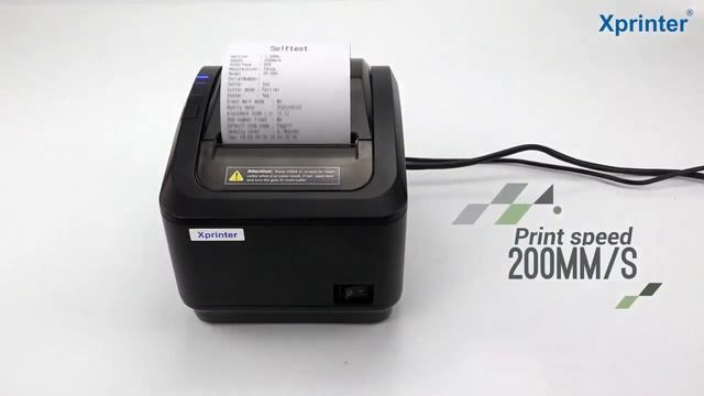 طابعة كاشير وإيصالات 8 سم Xprinter XP-K200L смотреть онлайн