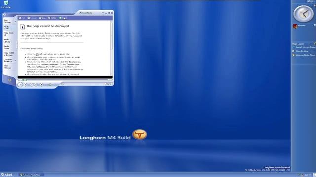 Windows Longhorn Build 4008 смотреть онлайн