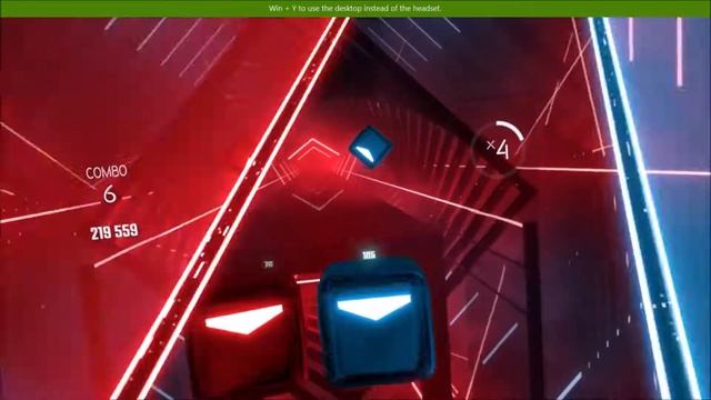 BEAT SABER!! - WMR VR Gameplay смотреть онлайн