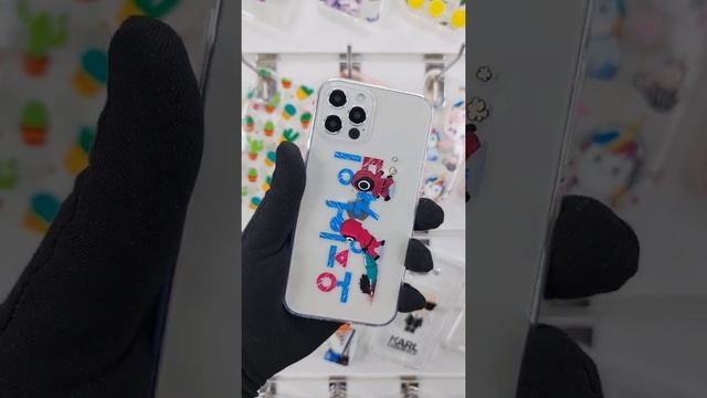 Силиконовый чехол Игра в кальмара 3 прозрачный для iPhone 12 / 12 Pro / Айфон 12 / 12 Про смотреть онлайн