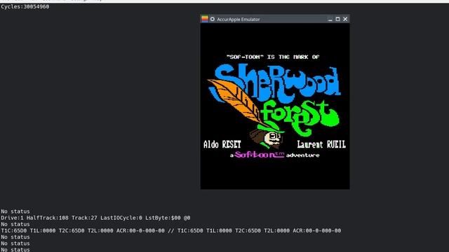 AccurApple Apple 2 emulator - progress report смотреть онлайн