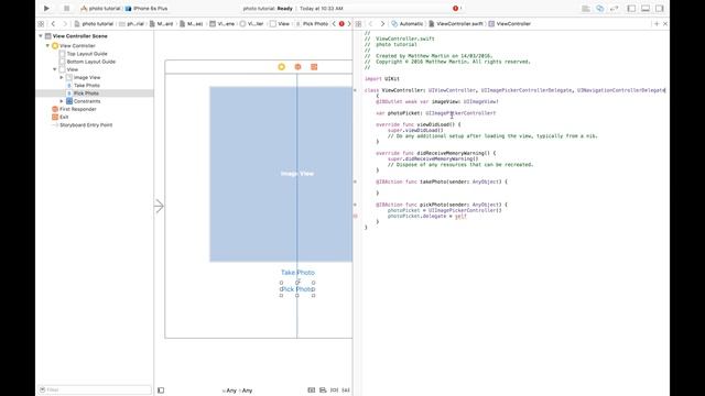Taking And Picking Photos With Swift