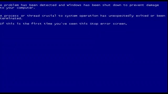windows 7 bsod смотреть онлайн