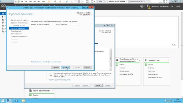 Configuración de Active Directory en Windows Server 2012 R2 смотреть онлайн