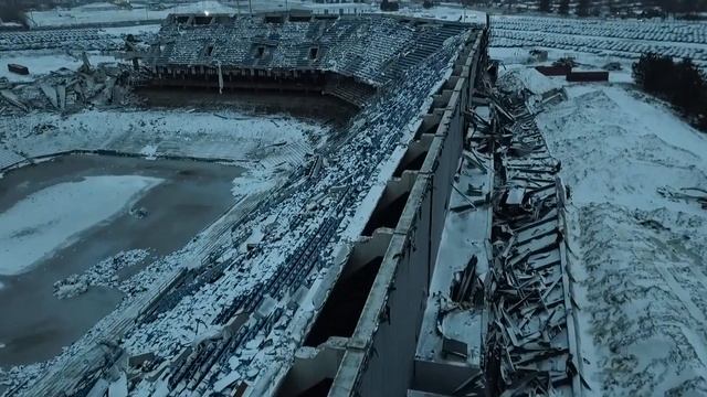 Pontiac SIlverDome Demolition смотреть онлайн