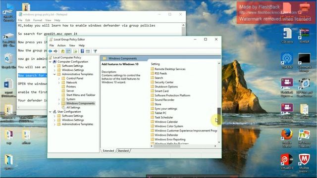 enabling windows defender смотреть онлайн