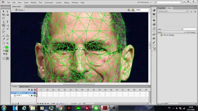 low poly adobe Flash (Steven jobs) смотреть онлайн