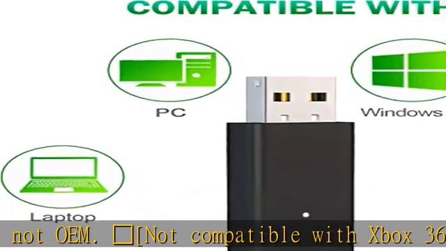 Wireless Adapter for Xbox Works for Windows 10 Compatible with Xbox One Controller, Xbox One X, Xbo смотреть онлайн
