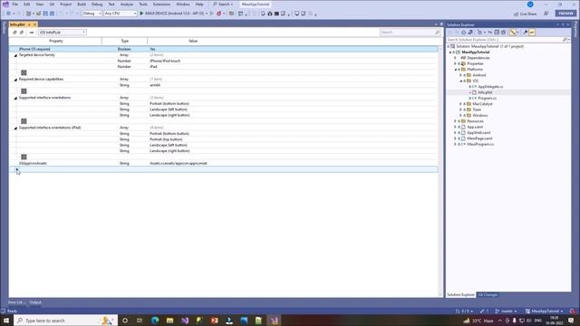 HOW TO EDIT .NFO.PLIST IN IOS .NET MAUI:IOS .NET MAUI में .NFO.PLIST को कैसे संपादित करें?