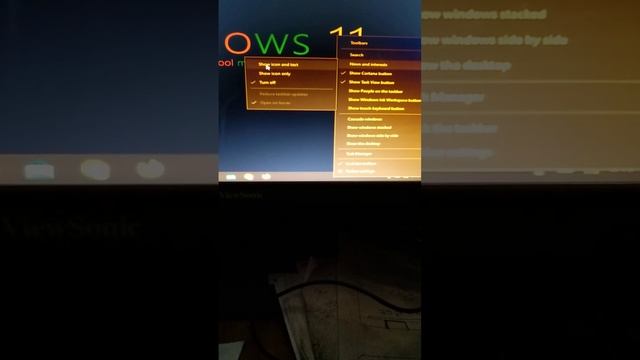 desktop news and interest show hide || taskbar setting смотреть онлайн