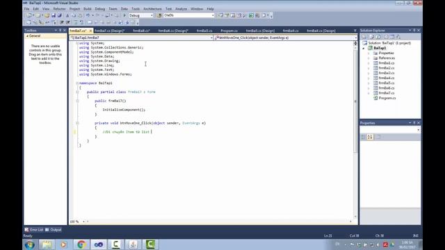 [C#] Phần 1.7: Hướng dẫn sử dụng Form, ListBox và Button смотреть онлайн