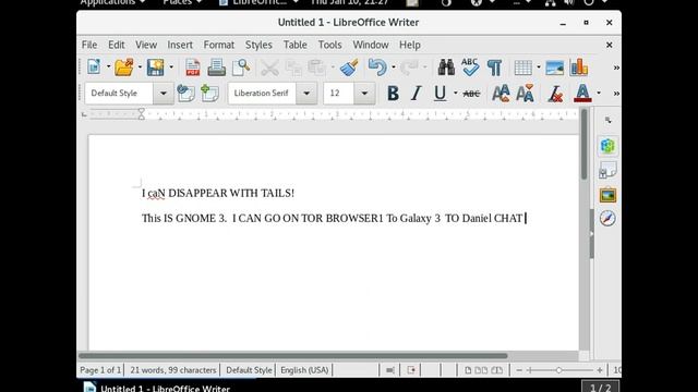 Tails Linux 3.11 impressions смотреть онлайн