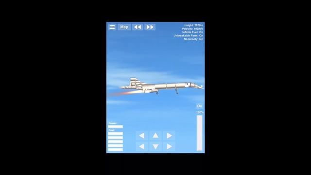 Spaceflight Simulator - Concorde Design v2 iOS смотреть онлайн