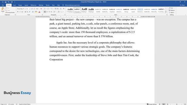 Corporate Philosophy of Apple Inc. - Essay Example смотреть онлайн