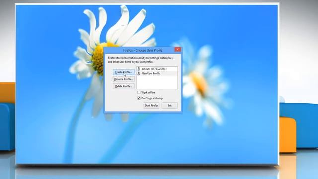 How to create and remove user profiles on Mozilla® Firefox in Windows® 8 смотреть онлайн