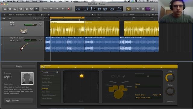 Logic Pro X Tutorial - Drummer смотреть онлайн