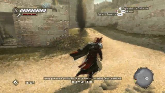 Assassins Creed Brotherhood on ATI Radeon™ HD 5450 High settings [ Watch HD 720p] смотреть онлайн